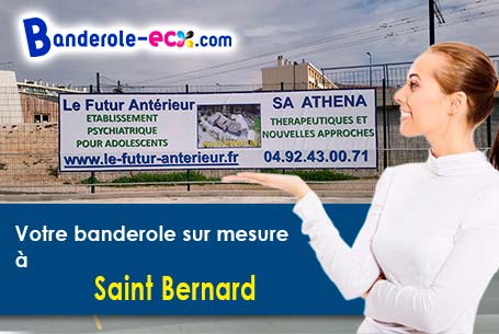 Banderole publicitaire pour vos foires à Saint-Bernard (Côte-d'or/21700)