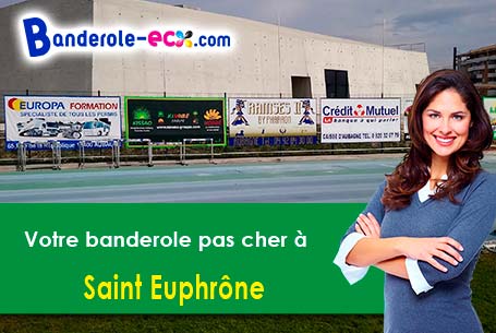 Banderole publicitaire pour vos foires à Saint-Euphrône (Côte-d'or/21140)