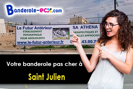 Commandez votre banderole pas cher à Saint-Julien (Côte-d'or/21490)