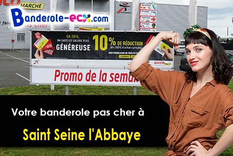 Banderole publicitaire pour vos foires à Saint-Seine-l'Abbaye (Côte-d'or/21440)