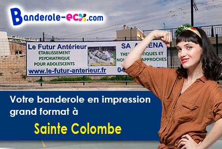 Commandez votre banderole pas cher à Sainte-Colombe (Côte-d'or/21350)