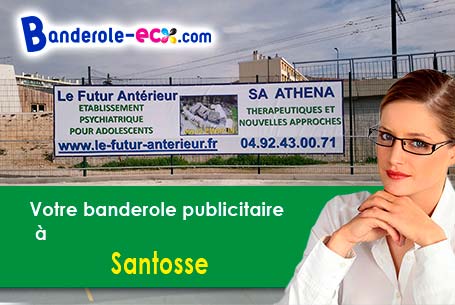 Banderole publicitaire pour vos foires à Santosse (Côte-d'or/21340)