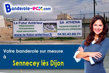 Banderole publicitaire pour vos foires à Sennecey-lès-Dijon (Côte-d'or/21800)