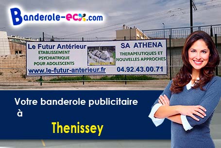 Banderole publicitaire pour vos foires à Thenissey (Côte-d'or/21150)