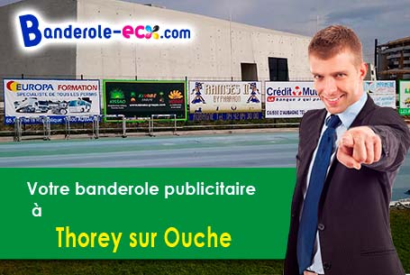 Banderole publicitaire pour vos foires à Thorey-sur-Ouche (Côte-d'or/21360)