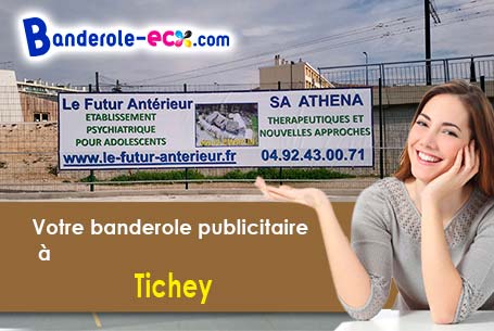 Banderole publicitaire pour vos foires à Tichey (Côte-d'or/21250)