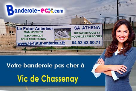 Commandez votre banderole pas cher à Vic-de-Chassenay (Côte-d'or/21140)