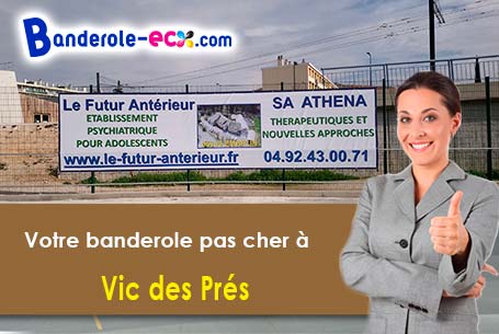 Banderole publicitaire pour vos foires à Vic-des-Prés (Côte-d'or/21360)