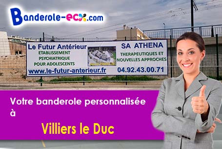 Banderole publicitaire pour vos foires à Villiers-le-Duc (Côte-d'or/21400)