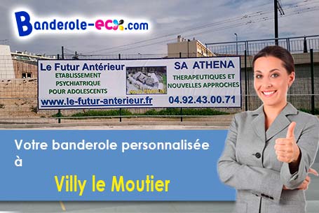 Banderole publicitaire pour vos foires à Villy-le-Moutier (Côte-d'or/21250)