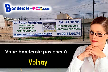 Banderole publicitaire pour vos foires à Volnay (Côte-d'or/21190)