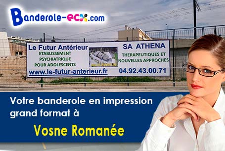 Banderole publicitaire pour vos foires à Vosne-Romanée (Côte-d'or/21700)
