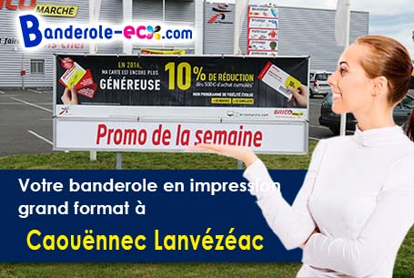 Banderole publicitaire pour vos foires à Caouënnec-Lanvézéac (Côtes-d'armor/22300)