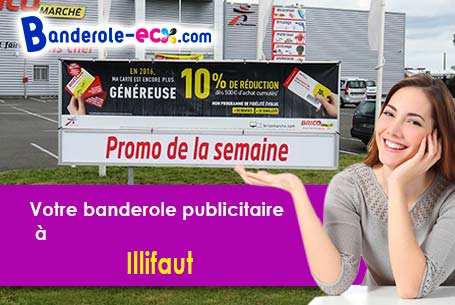 Banderole publicitaire pour vos foires à Illifaut (Côtes-d'armor/22230)