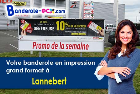 Banderole publicitaire pour vos foires à Lannebert (Côtes-d'armor/22290)
