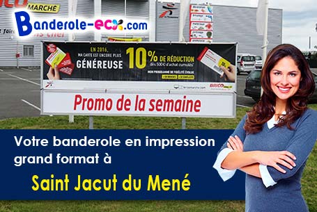Banderole publicitaire pour vos foires à Saint-Jacut-du-Mené (Côtes-d'armor/22330)