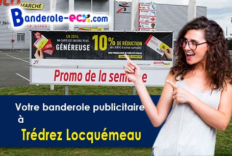 Banderole publicitaire pour vos foires à Trédrez-Locquémeau (Côtes-d'armor/22300)