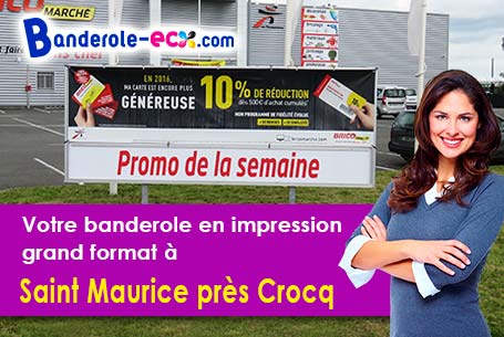 Banderole publicitaire pour vos foires à Saint-Maurice-près-Crocq (Creuse/23260)