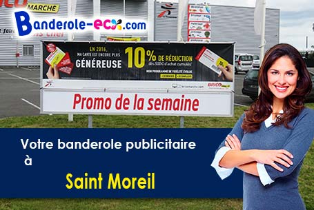 Banderole publicitaire pour vos foires à Saint-Moreil (Creuse/23400)