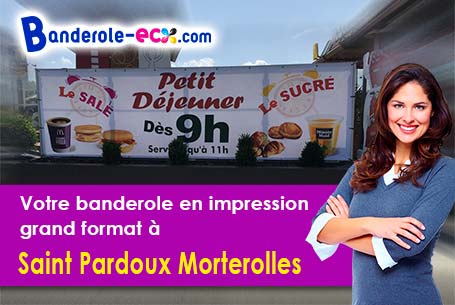 Banderole publicitaire pour vos foires à Saint-Pardoux-Morterolles (Creuse/23400)