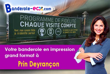 Création graphique offerte de votre banderole publicitaire à Prin-Deyrançon (Deux-Sèvres/79210)