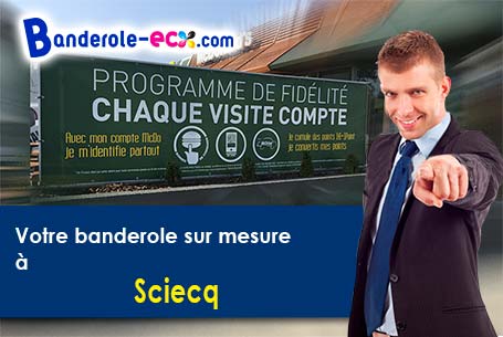 Création maquette inclus pour votre banderole personnalisée à Sciecq (Deux-Sèvres/79000)