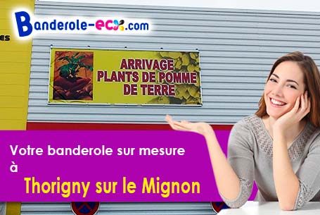 Création graphique offerte de votre banderole publicitaire à Thorigny-sur-le-Mignon (Deux-Sèvres/793