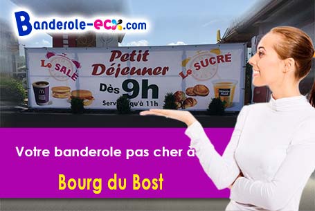 Banderole publicitaire pour vos foires à Bourg-du-Bost (Dordogne/24600)