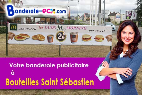A Bouteilles-Saint-Sébastien (Dordogne/24320) commandez votre banderole personnalisée
