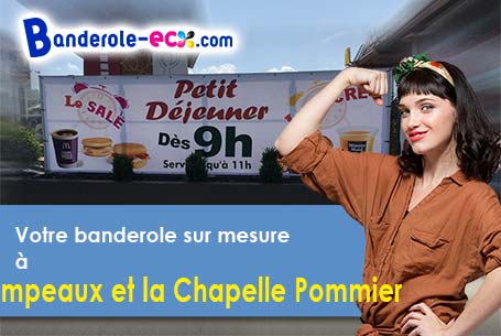 Commandez votre banderole pas cher à Champeaux-et-la-Chapelle-Pommier (Dordogne/24340)