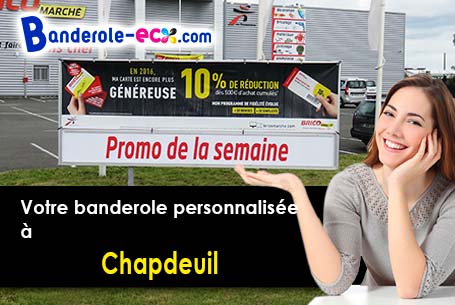 Commandez votre banderole pas cher à Chapdeuil (Dordogne/24320)