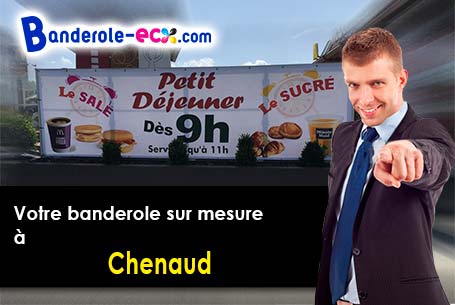 Banderole publicitaire pour vos foires à Chenaud (Dordogne/24410)