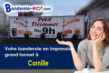 A Cornille (Dordogne/24750) commandez votre banderole personnalisée