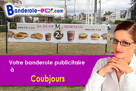 Banderole publicitaire pour vos foires à Coubjours (Dordogne/24390)