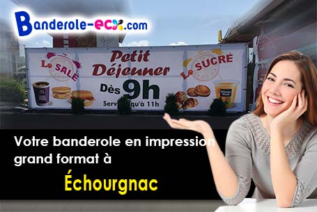 Commandez votre banderole pas cher à Échourgnac (Dordogne/24410)