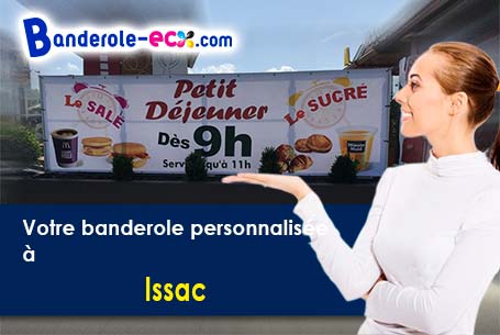 Banderole publicitaire pour vos foires à Issac (Dordogne/24400)