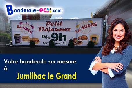 Commandez votre banderole pas cher à Jumilhac-le-Grand (Dordogne/24630)