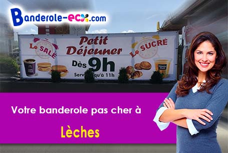 Banderole publicitaire pour vos foires à Lèches (Dordogne/24400)