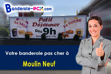Banderole publicitaire pour vos foires à Moulin-Neuf (Dordogne/24700)