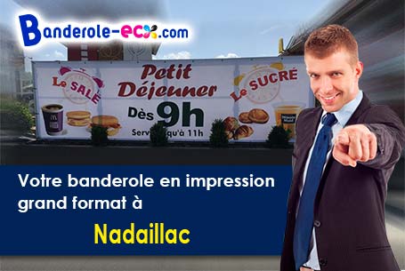 Commandez votre banderole pas cher à Nadaillac (Dordogne/24590)