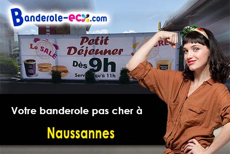 Banderole publicitaire pour vos foires à Naussannes (Dordogne/24440)