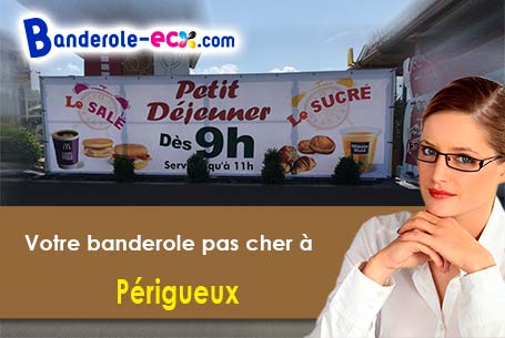 A Périgueux (Dordogne/24000) commandez votre banderole personnalisée