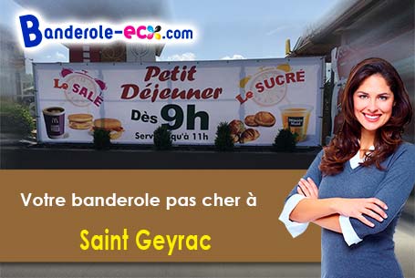 Commandez votre banderole pas cher à Saint-Geyrac (Dordogne/24330)