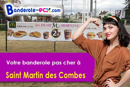 Commandez votre banderole pas cher à Saint-Martin-des-Combes (Dordogne/24140)