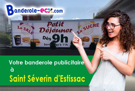 Banderole publicitaire pour vos foires à Saint-Séverin-d'Estissac (Dordogne/24190)