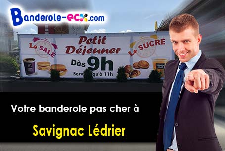 Commandez votre banderole pas cher à Savignac-Lédrier (Dordogne/24270)