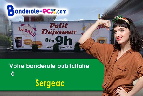 Banderole publicitaire pour vos foires à Sergeac (Dordogne/24290)