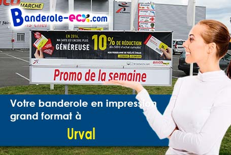 Banderole publicitaire pour vos foires à Urval (Dordogne/24480)