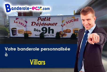Banderole publicitaire pour vos foires à Villars (Dordogne/24530)