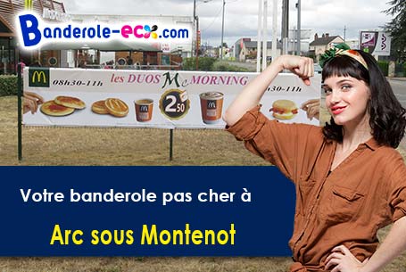 Banderole publicitaire pour vos foires à Arc-sous-Montenot (Doubs/25270)